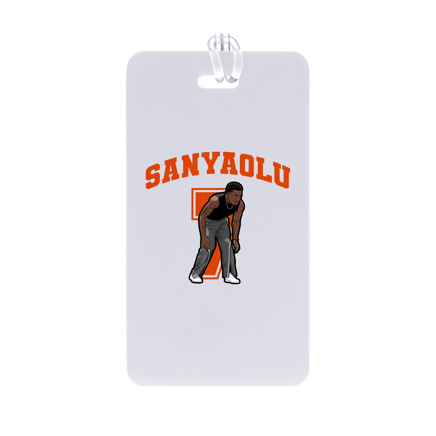 Bag Tag — Number in Classic