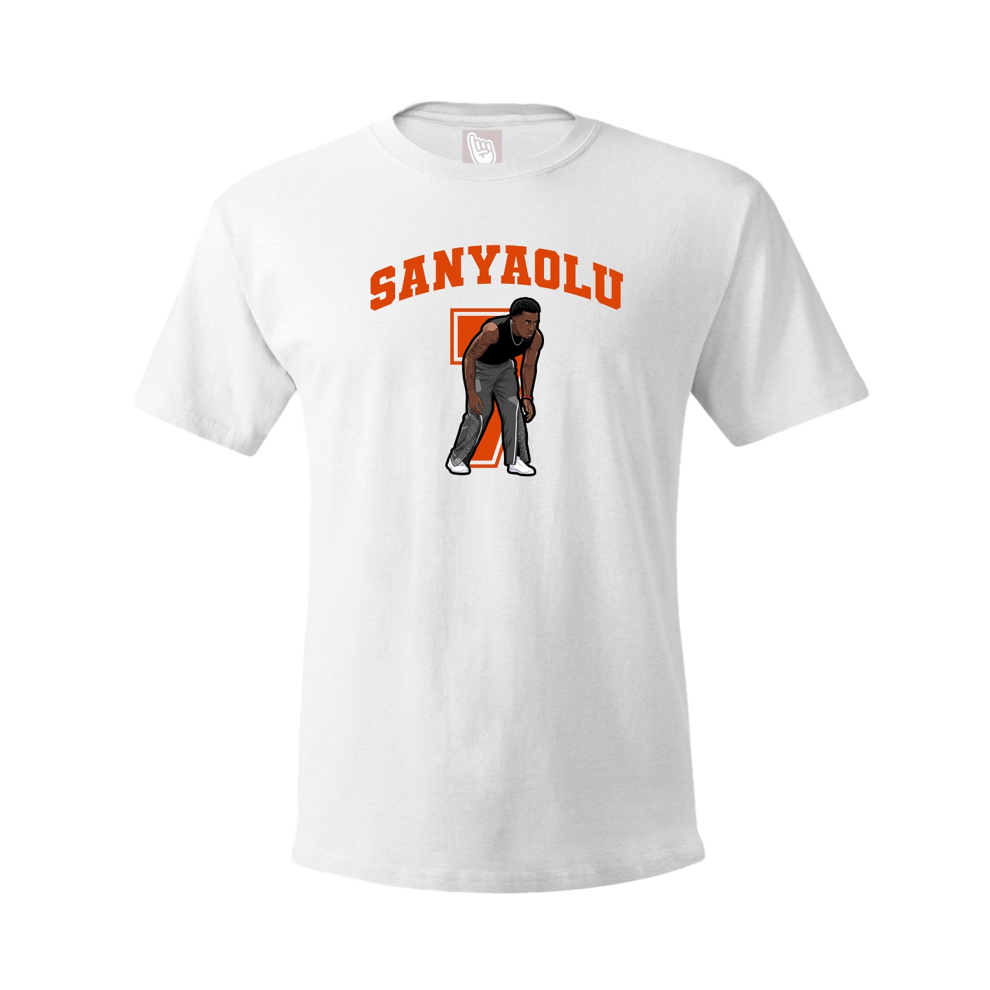 Tee — Number in White