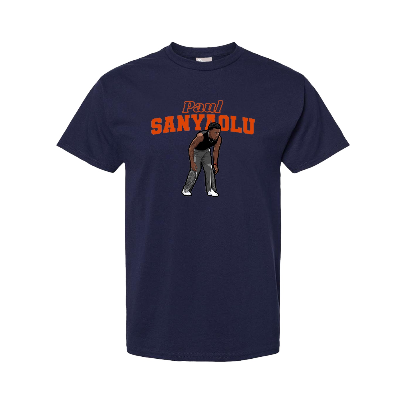 Tee — Name Arch in Navy