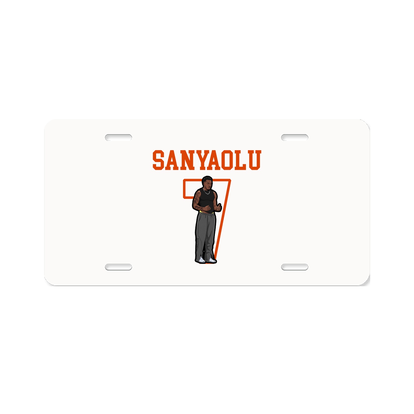 License Plate — Shirsey in Classic
