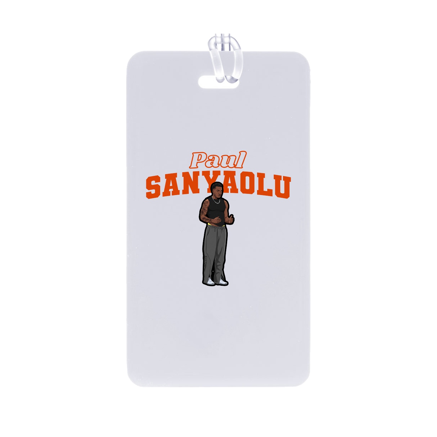 Bag Tag — Name Arch in Classic