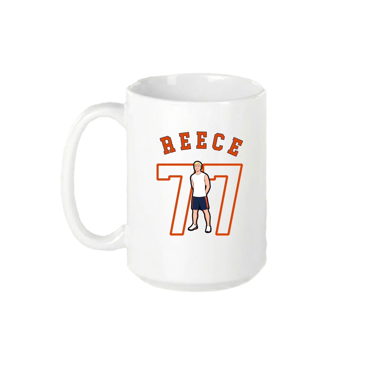 15oz Coffee Mug — Shirsey Arch in White