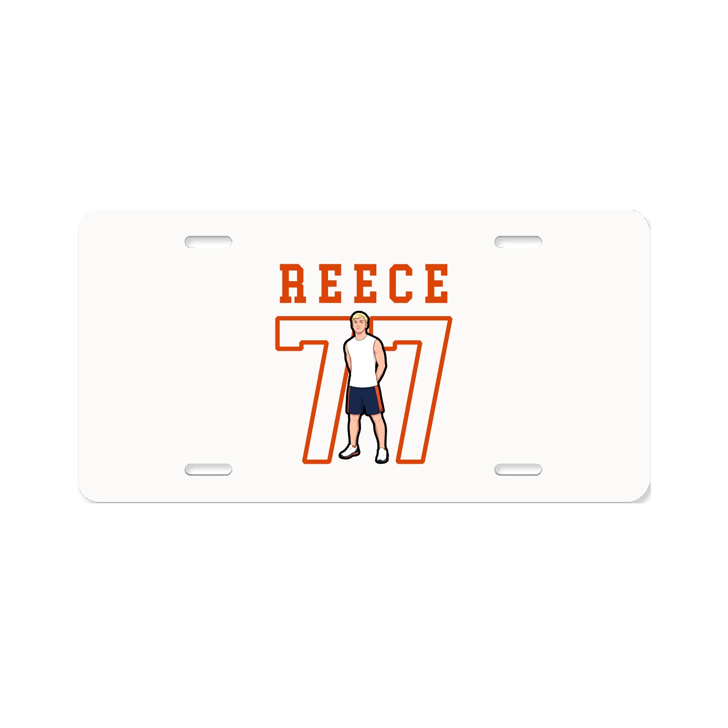 License Plate — Shirsey in Classic