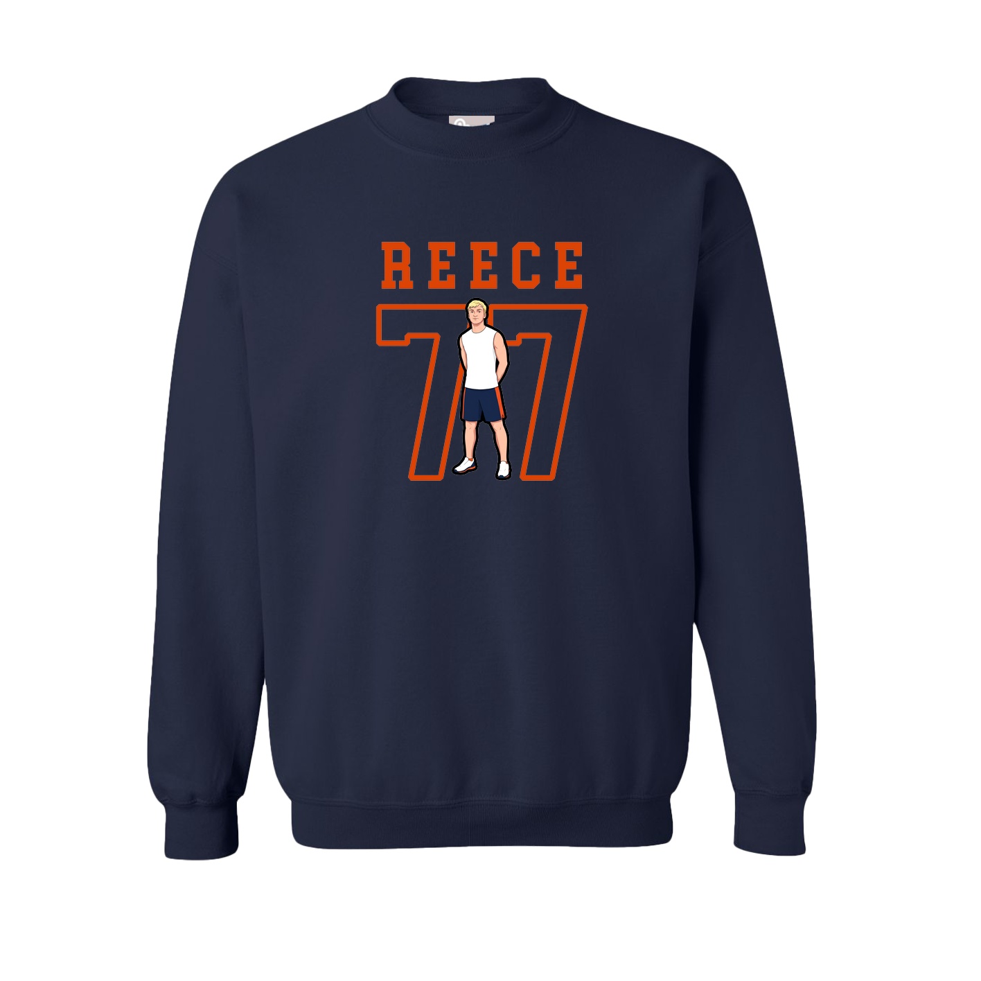 Fleece Crew — Shirsey in Navy