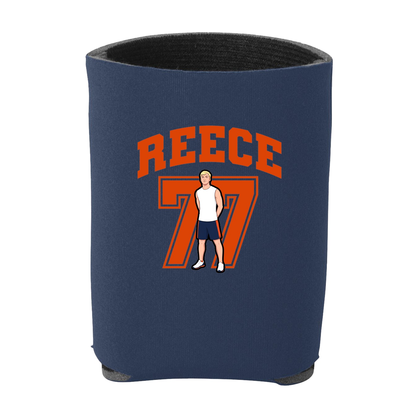 Can Holder — Number in Navy