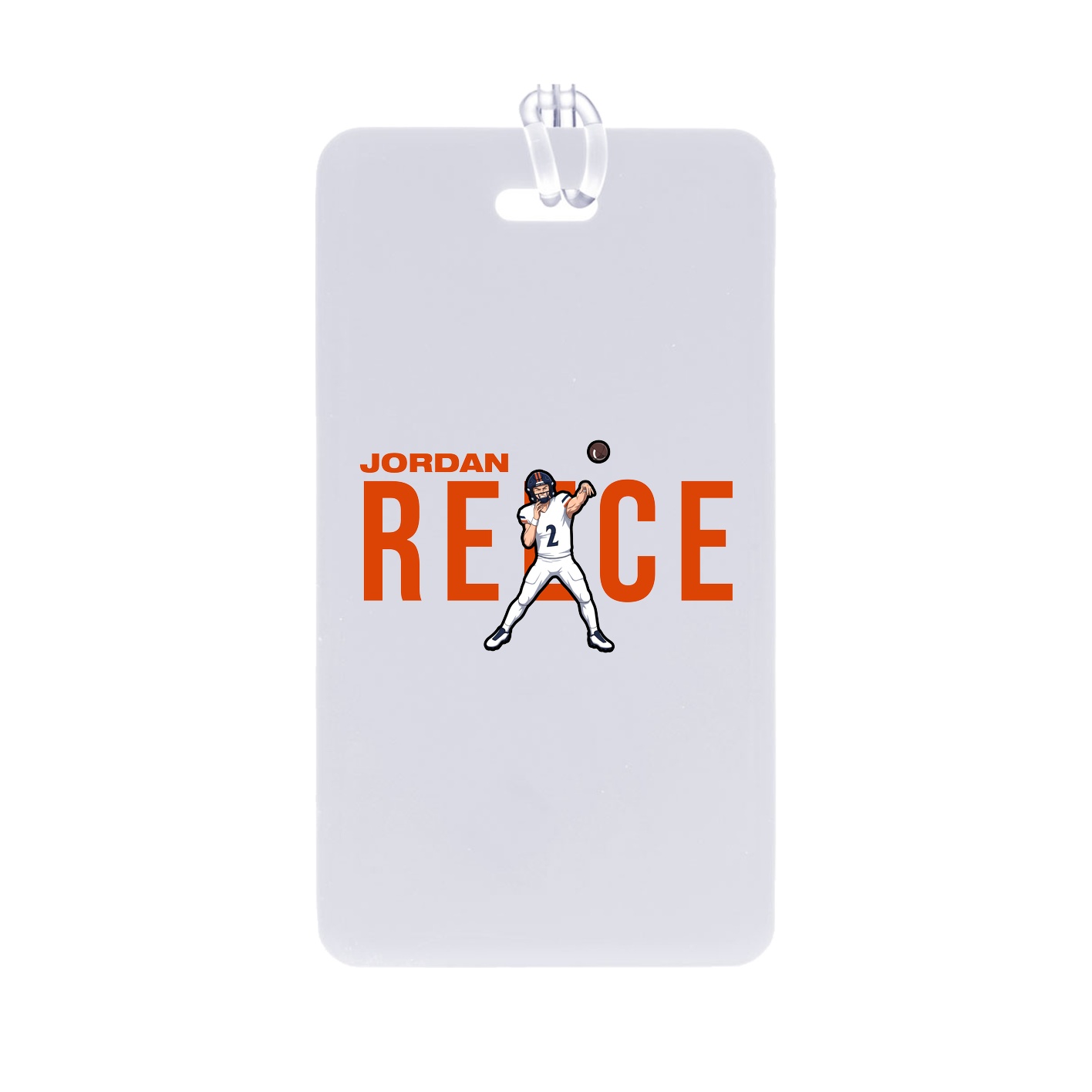 Bag Tag — Player Name in Classic
