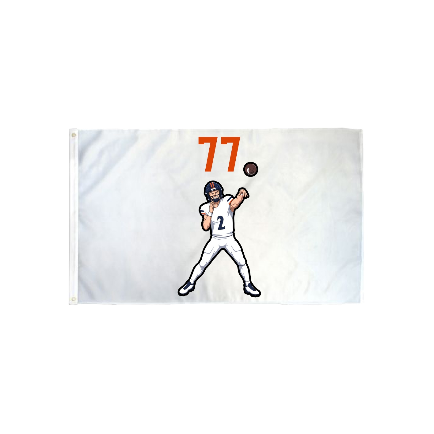3x5 Flag — Number Top in Classic