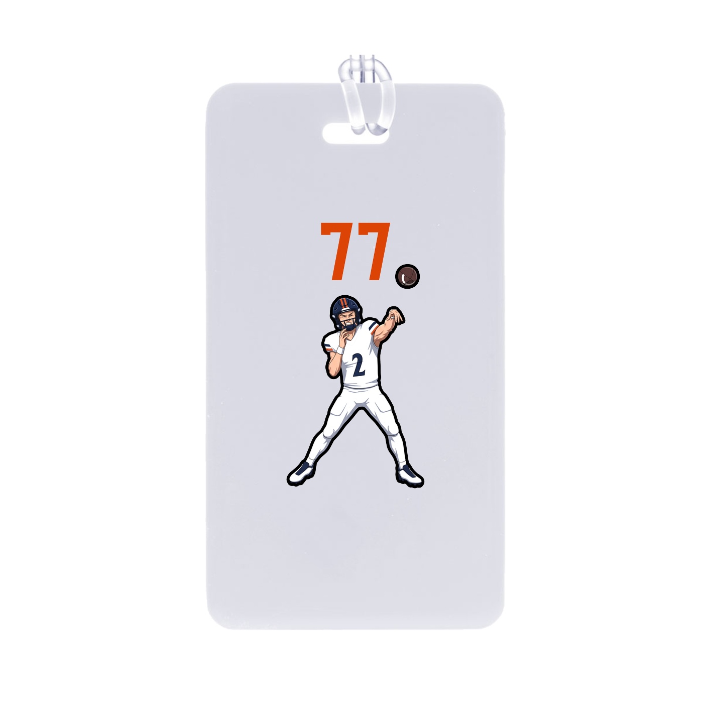 Bag Tag — Number Top in Classic