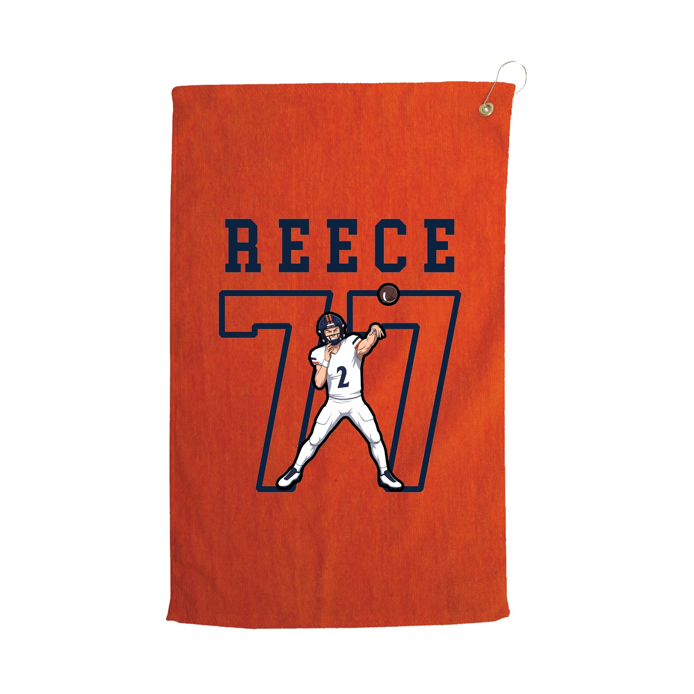 Golf Towel — Shirsey in Orange