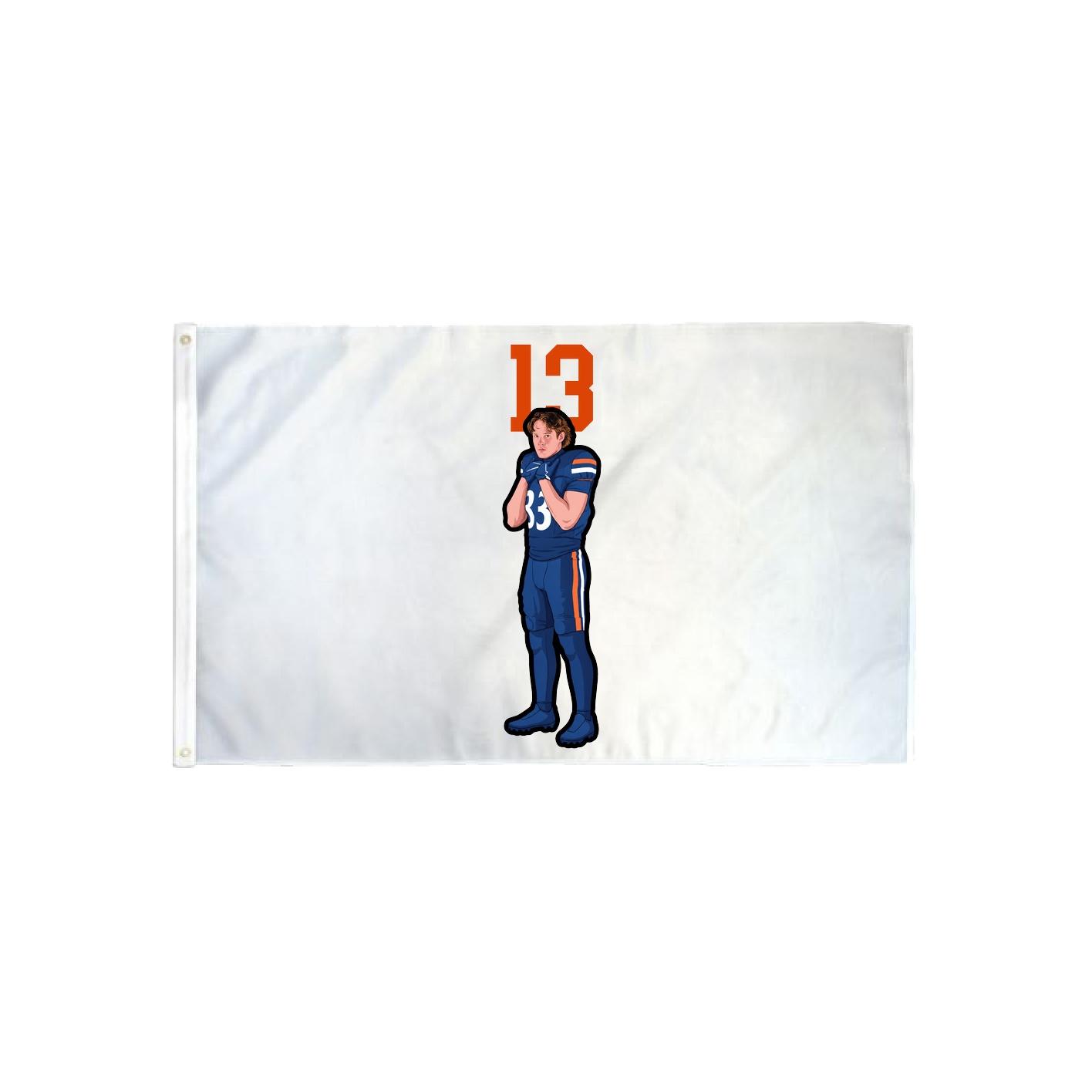 3x5 Flag — Number Top in Classic