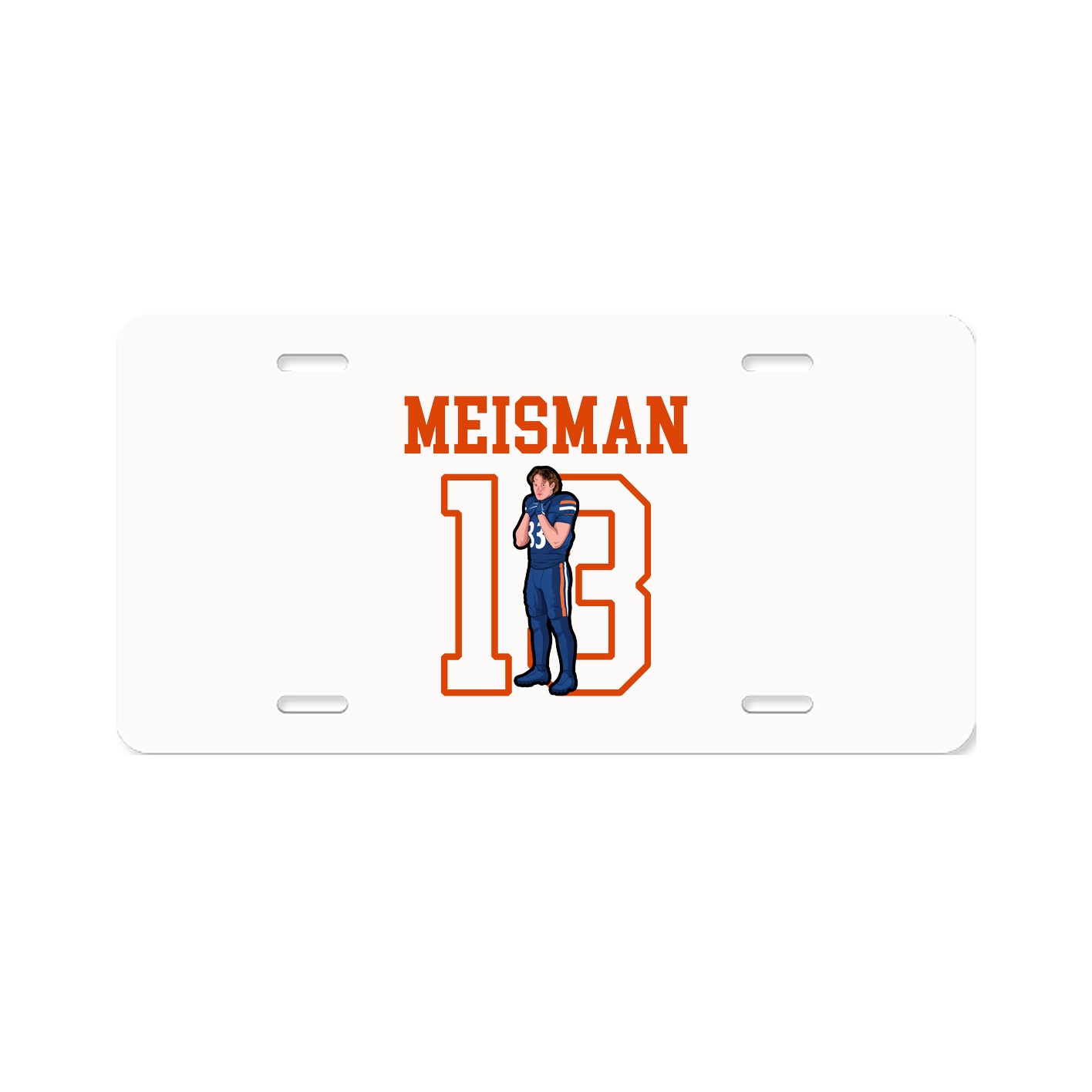 License Plate — Shirsey in Classic
