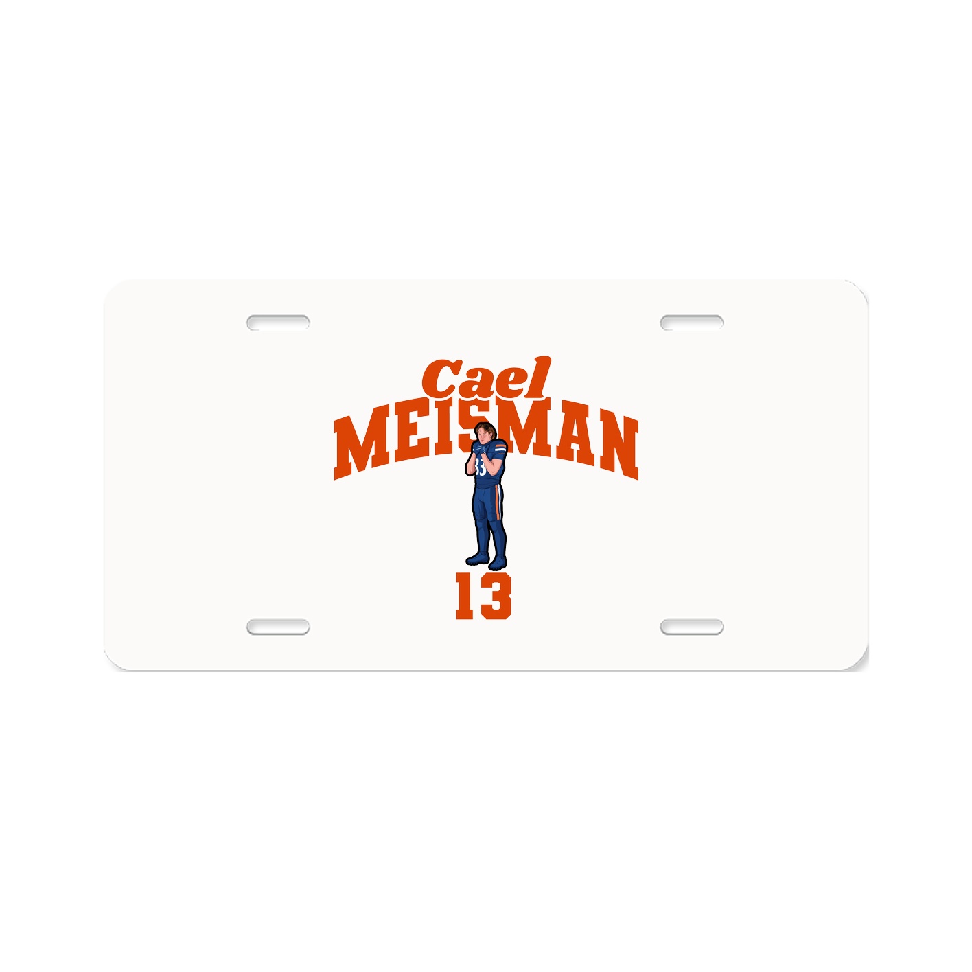 License Plate — Signature Arch in Classic