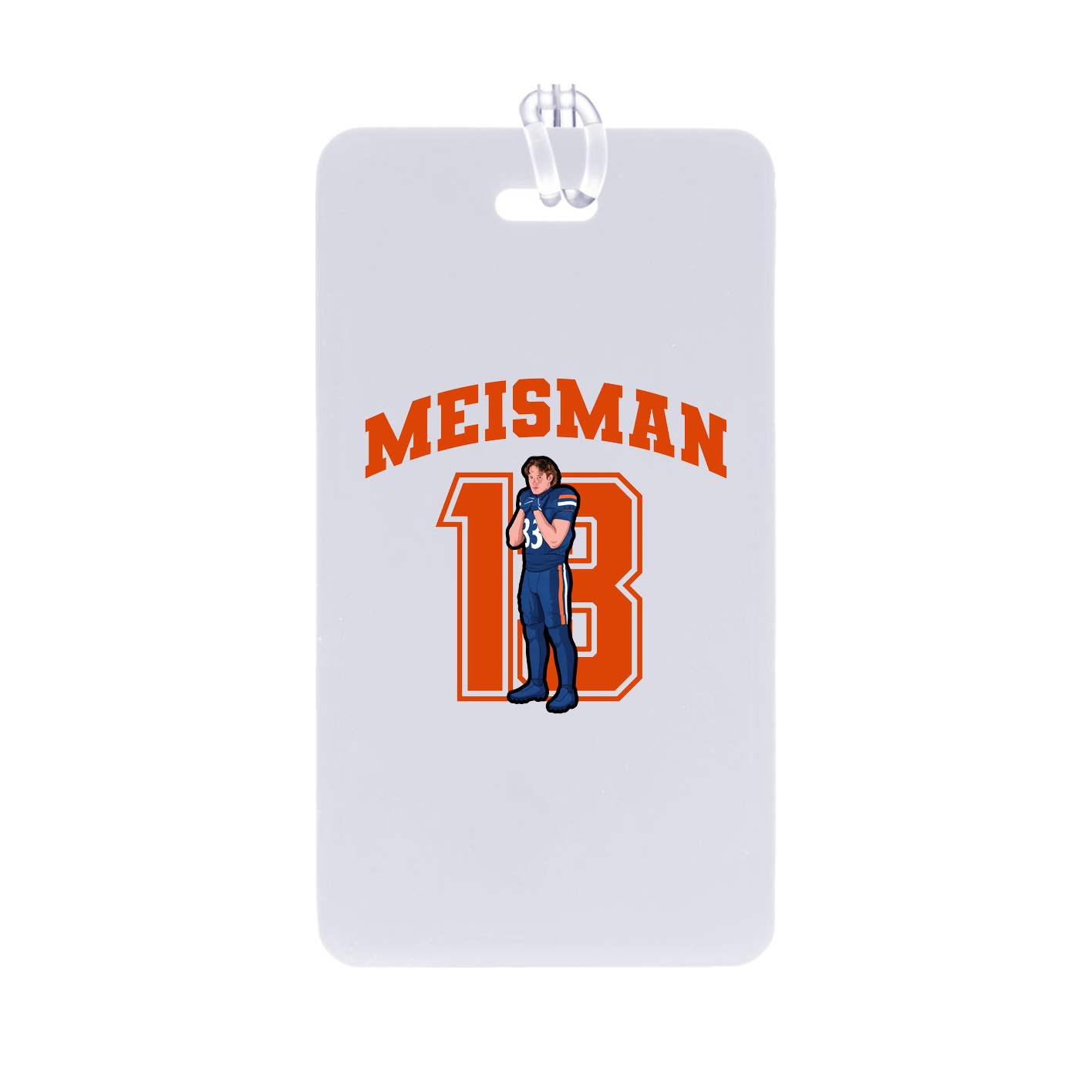 Bag Tag — Number in Classic