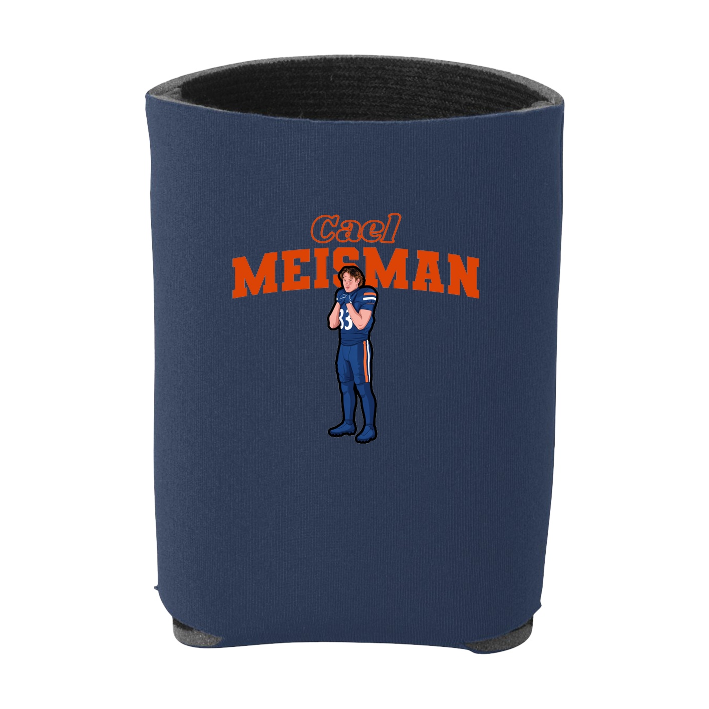 Can Holder — Name Arch in Navy