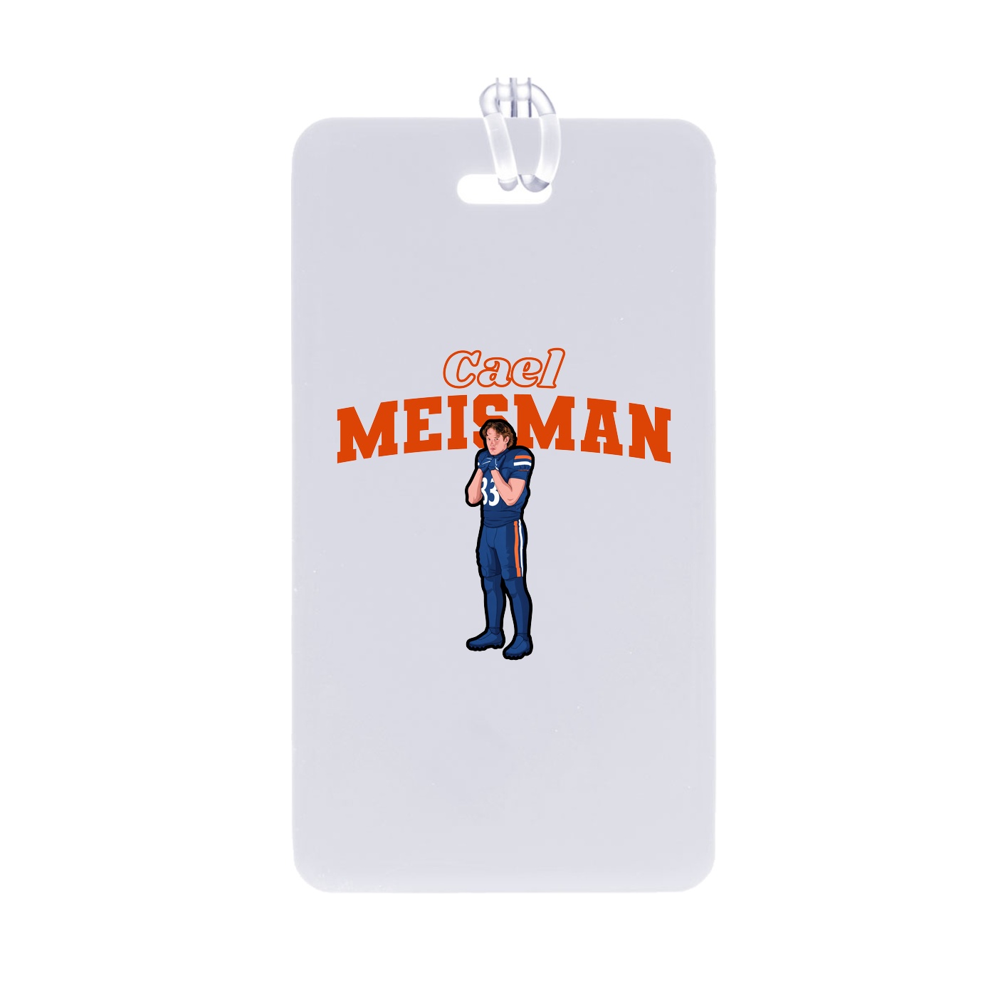 Bag Tag — Name Arch in Classic