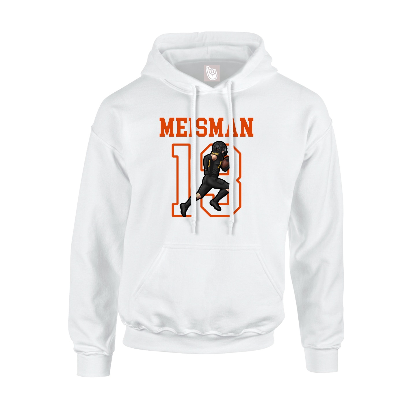 Hoodie — Shirsey in White