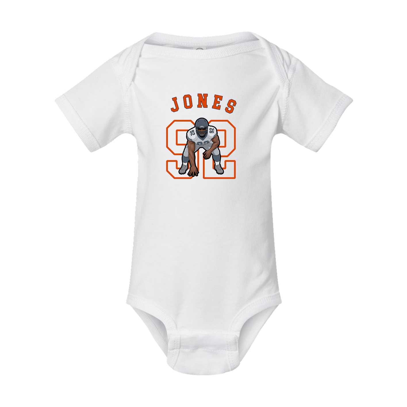Baby Onesie — Shirsey Arch in White