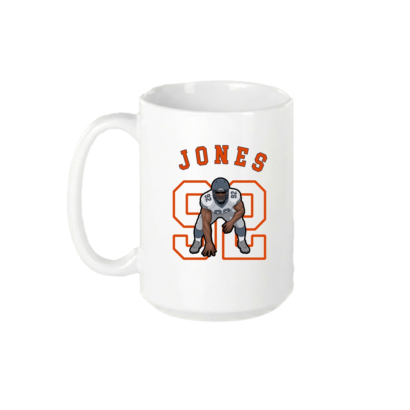 15oz Coffee Mug — Shirsey Arch in White