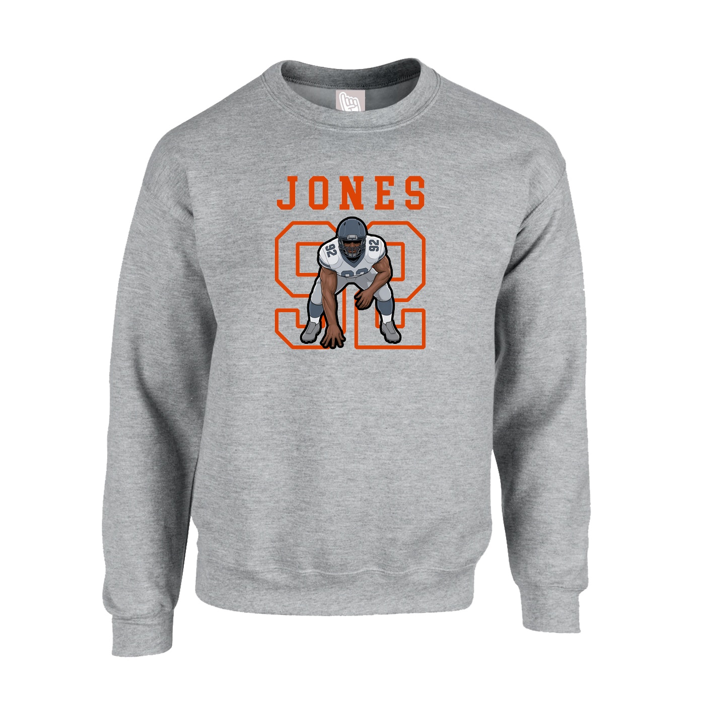 Fleece Crew — Shirsey in Grey