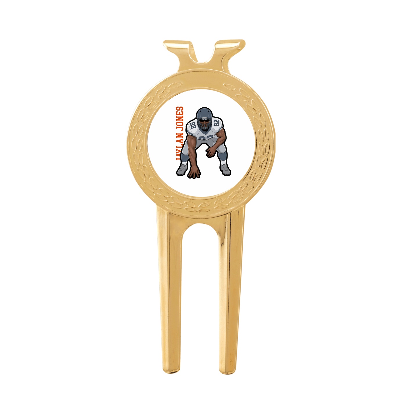 Divot Tool with Ball Marker — Name Vertical in Classic