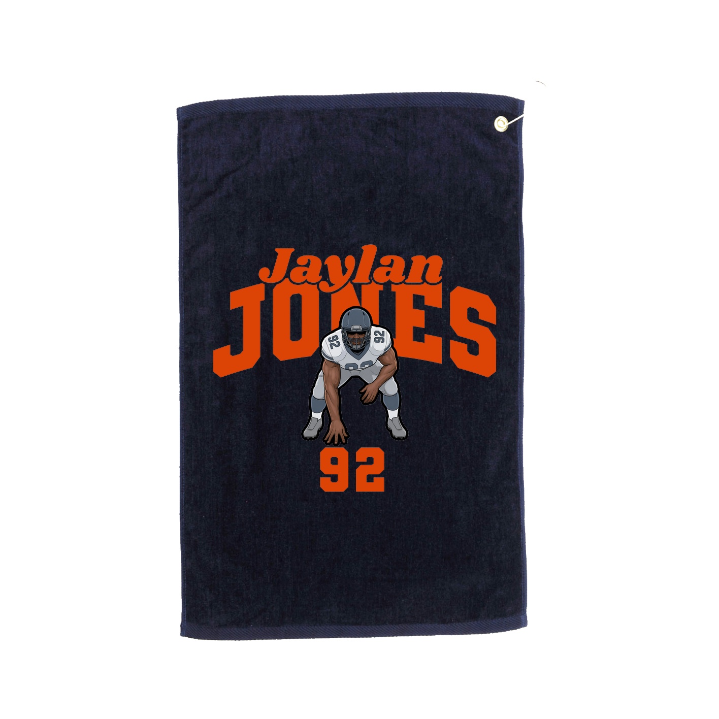 Golf Towel — Signature Arch in Navy