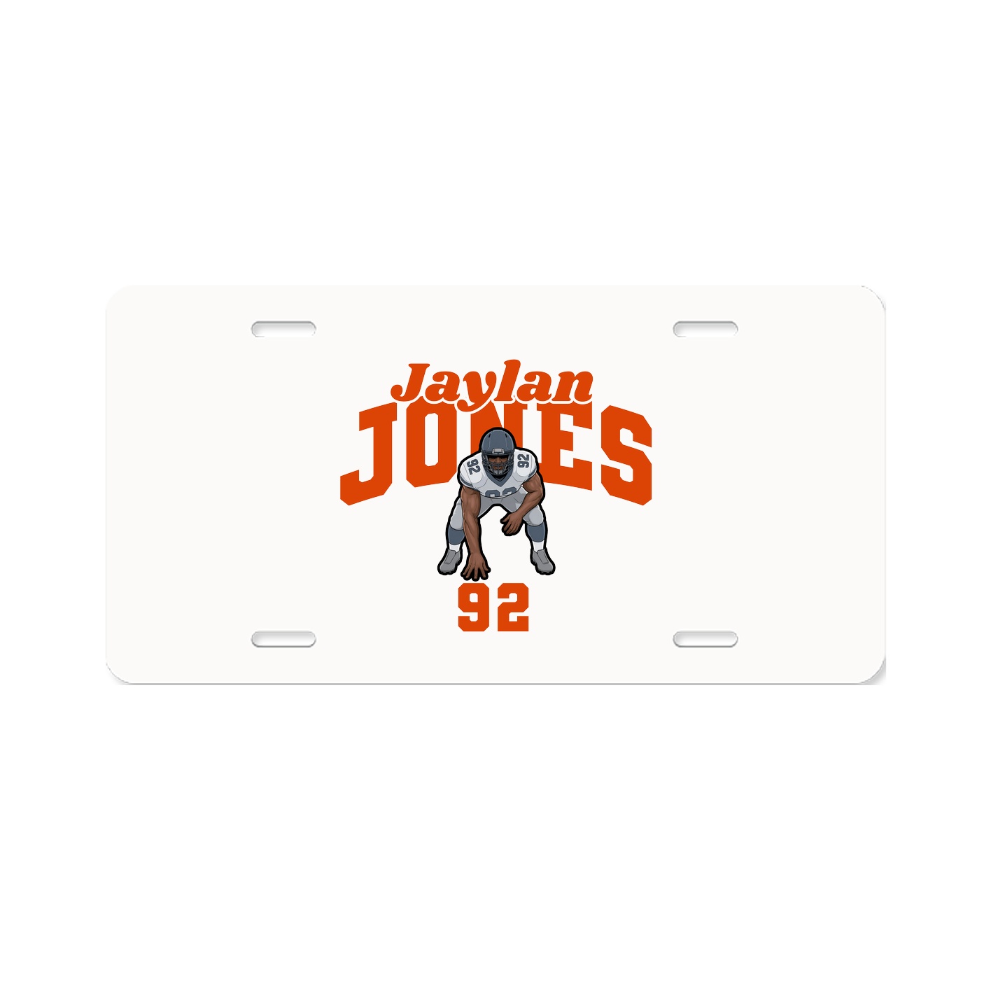 License Plate — Signature Arch in Classic