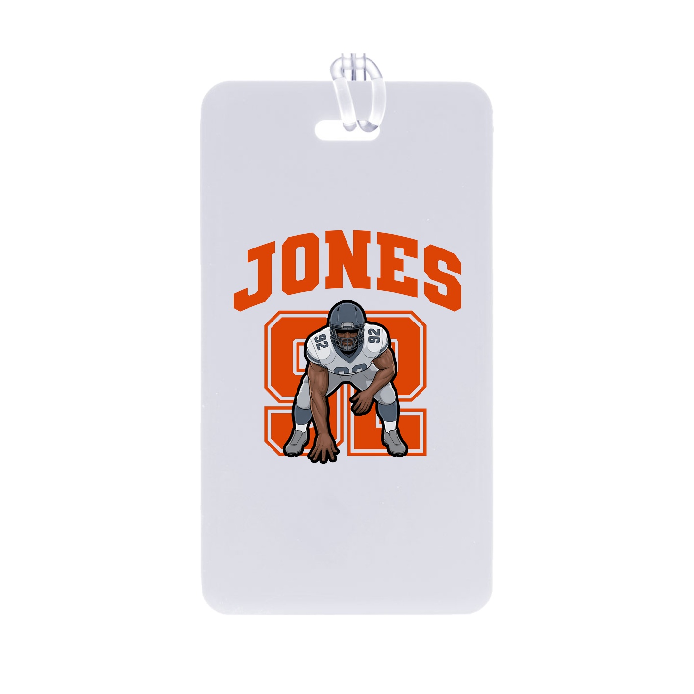Bag Tag — Number in Classic