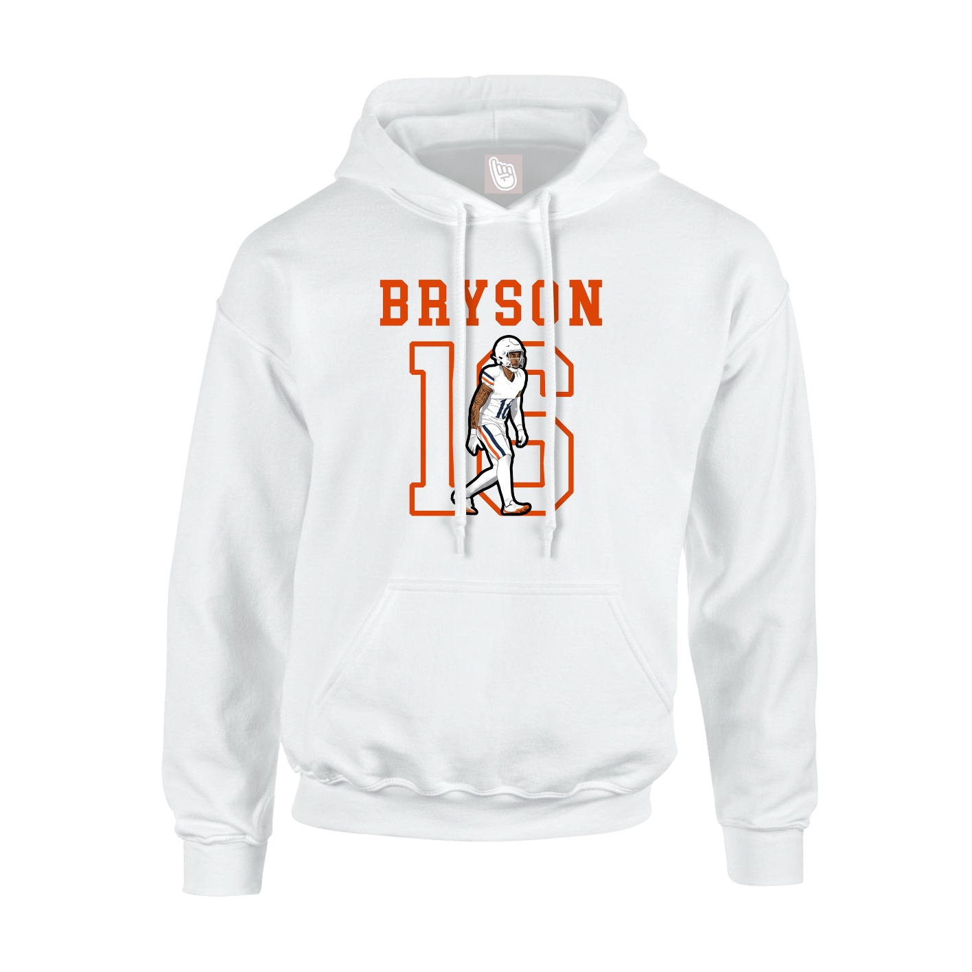 Hoodie — Shirsey in White