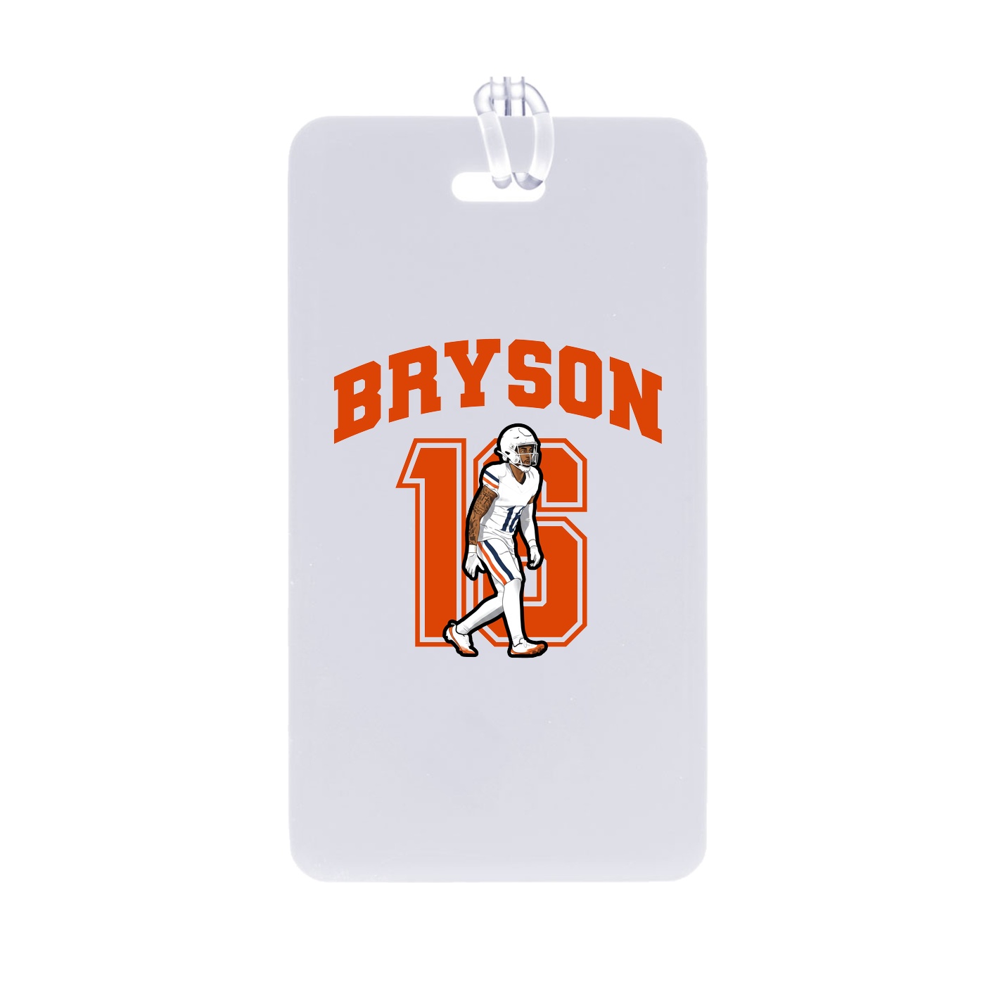Bag Tag — Number in Classic