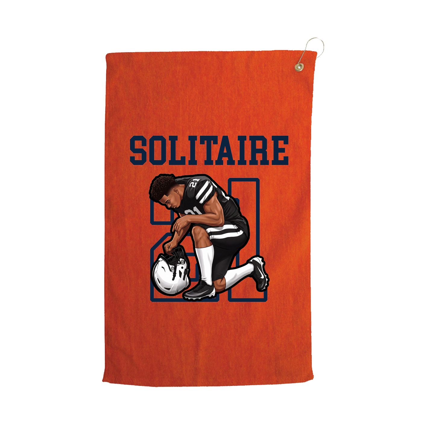 Golf Towel — Shirsey in Orange