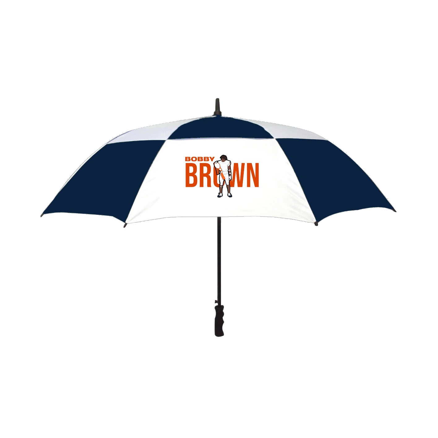 Golf Umbrella — Player Name in Navy