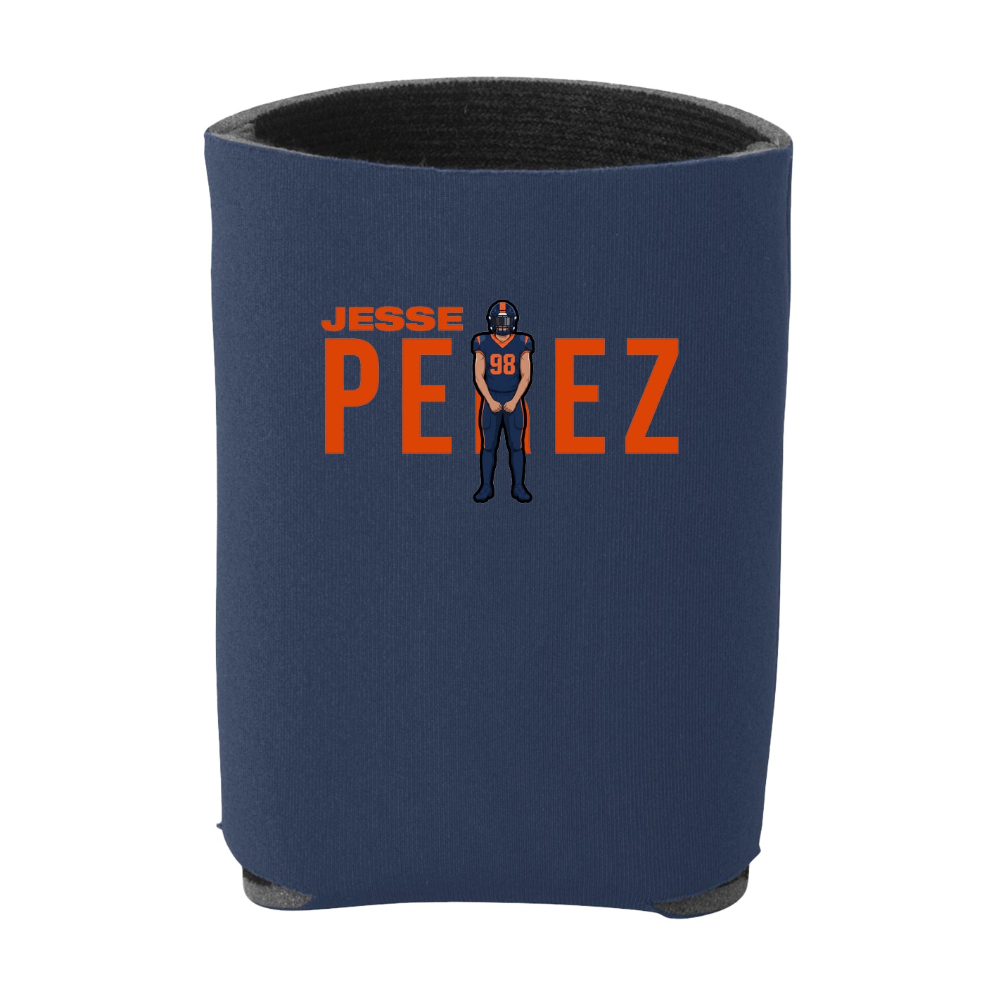 Can Holder — Player Name in Navy