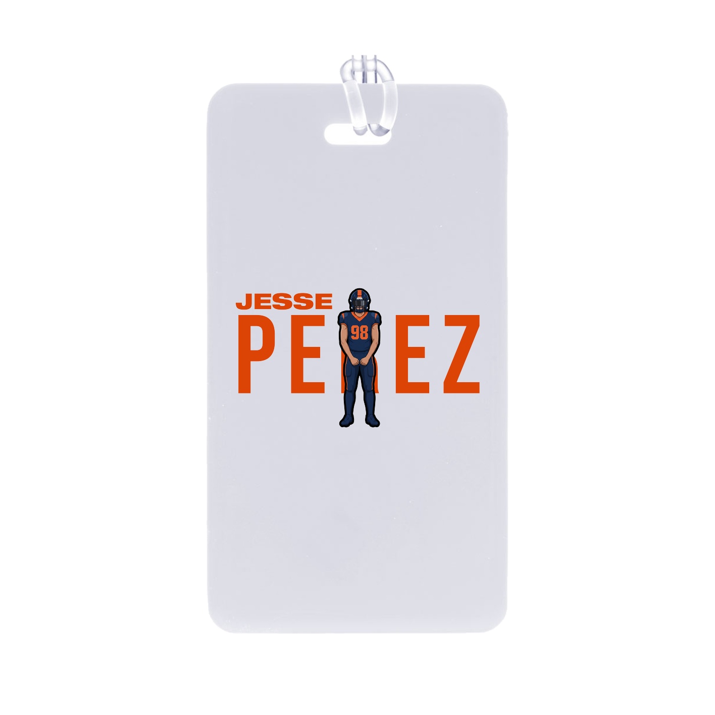 Bag Tag — Player Name in Classic