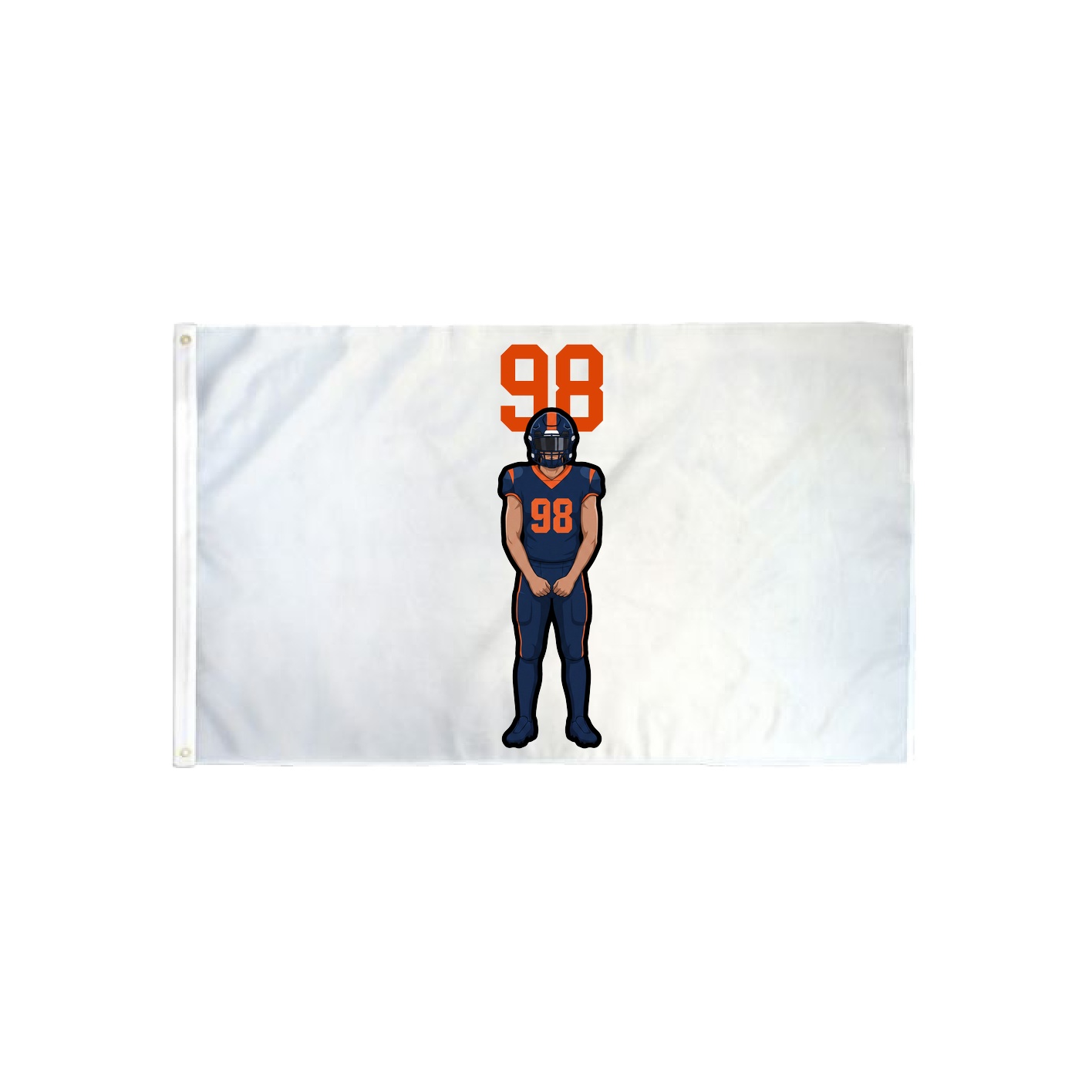 3x5 Flag — Number Top in Classic