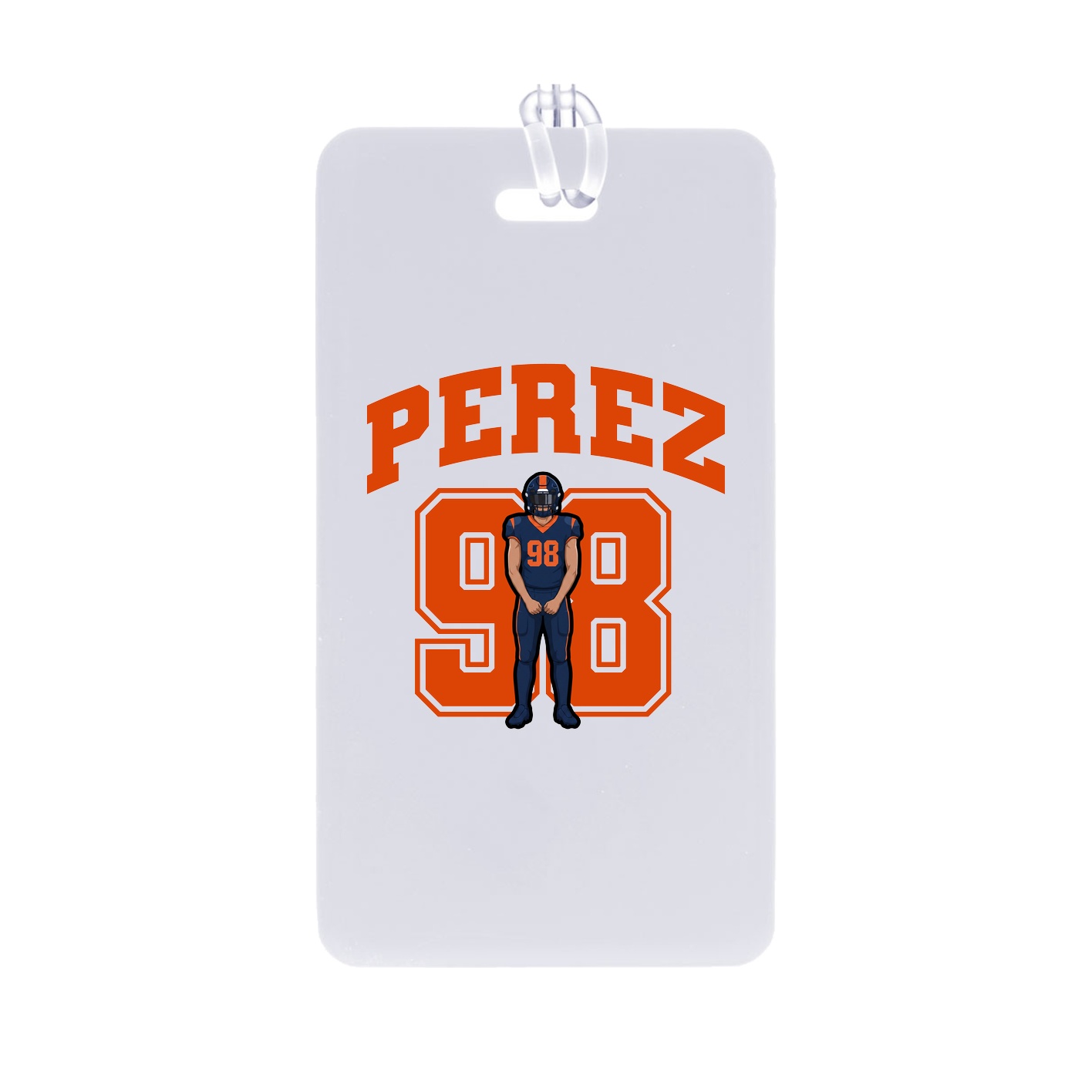 Bag Tag — Number in Classic