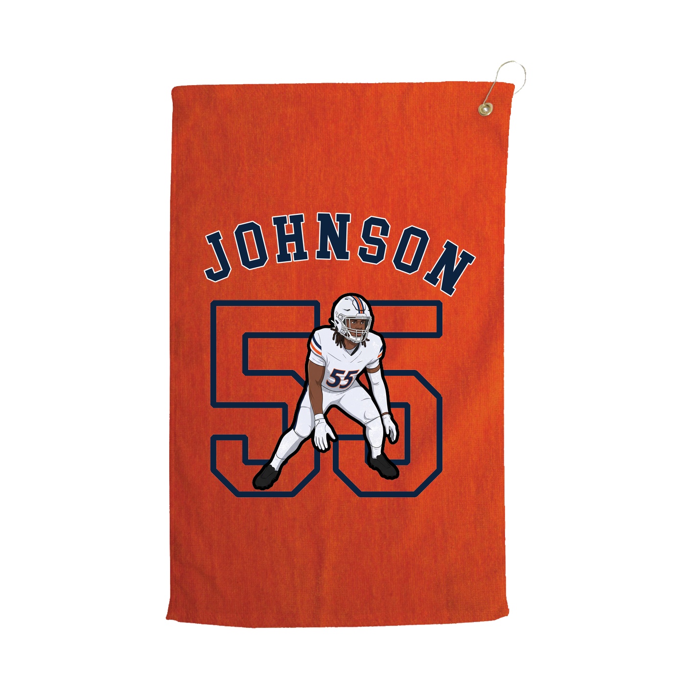 Golf Towel — Shirsey Arch in Orange