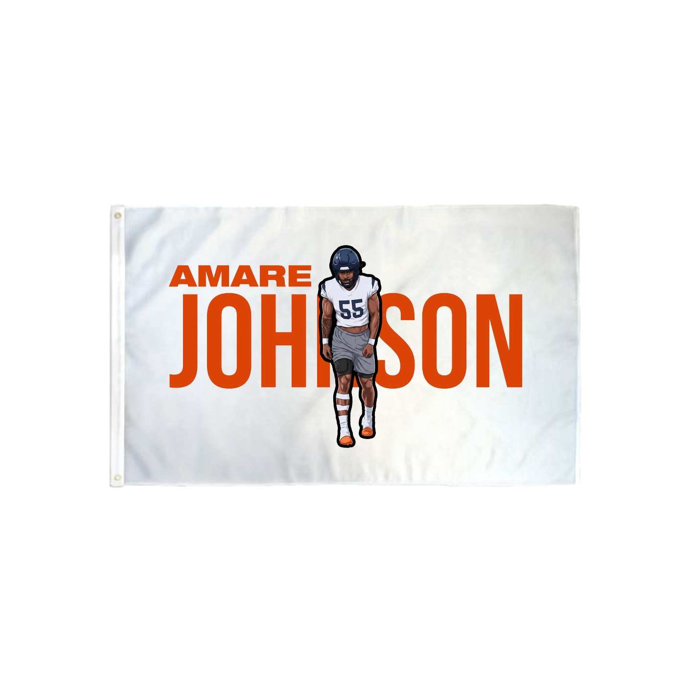 3x5 Flag — Player Name in Classic