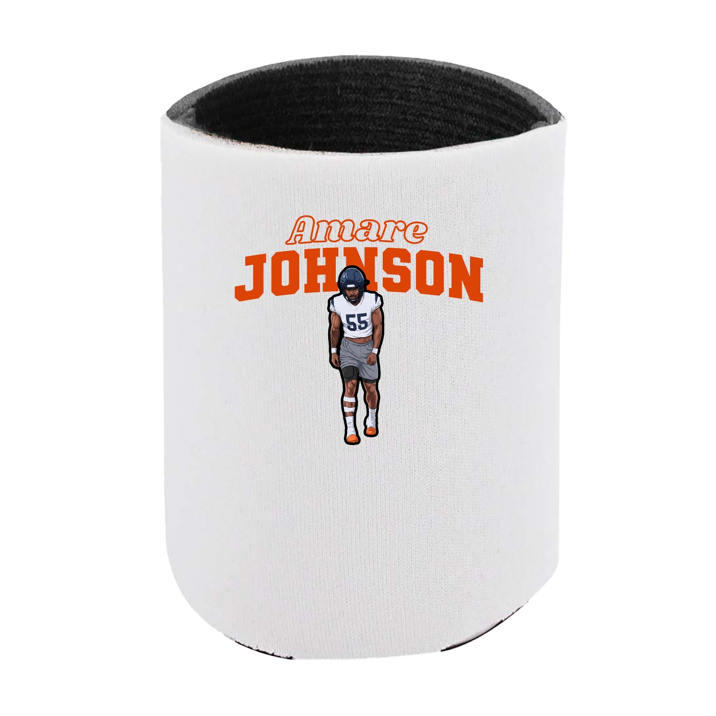 Can Holder — Name Arch in White