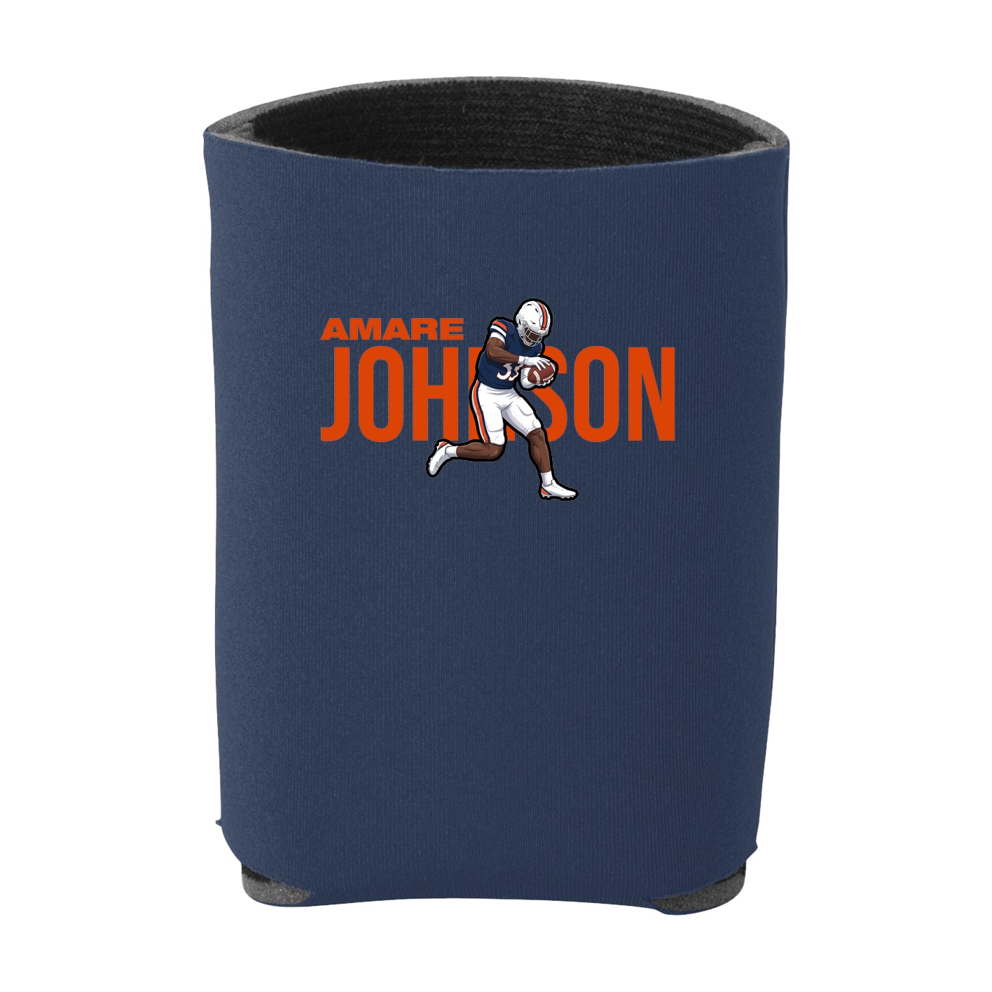 Can Holder — Player Name in Navy