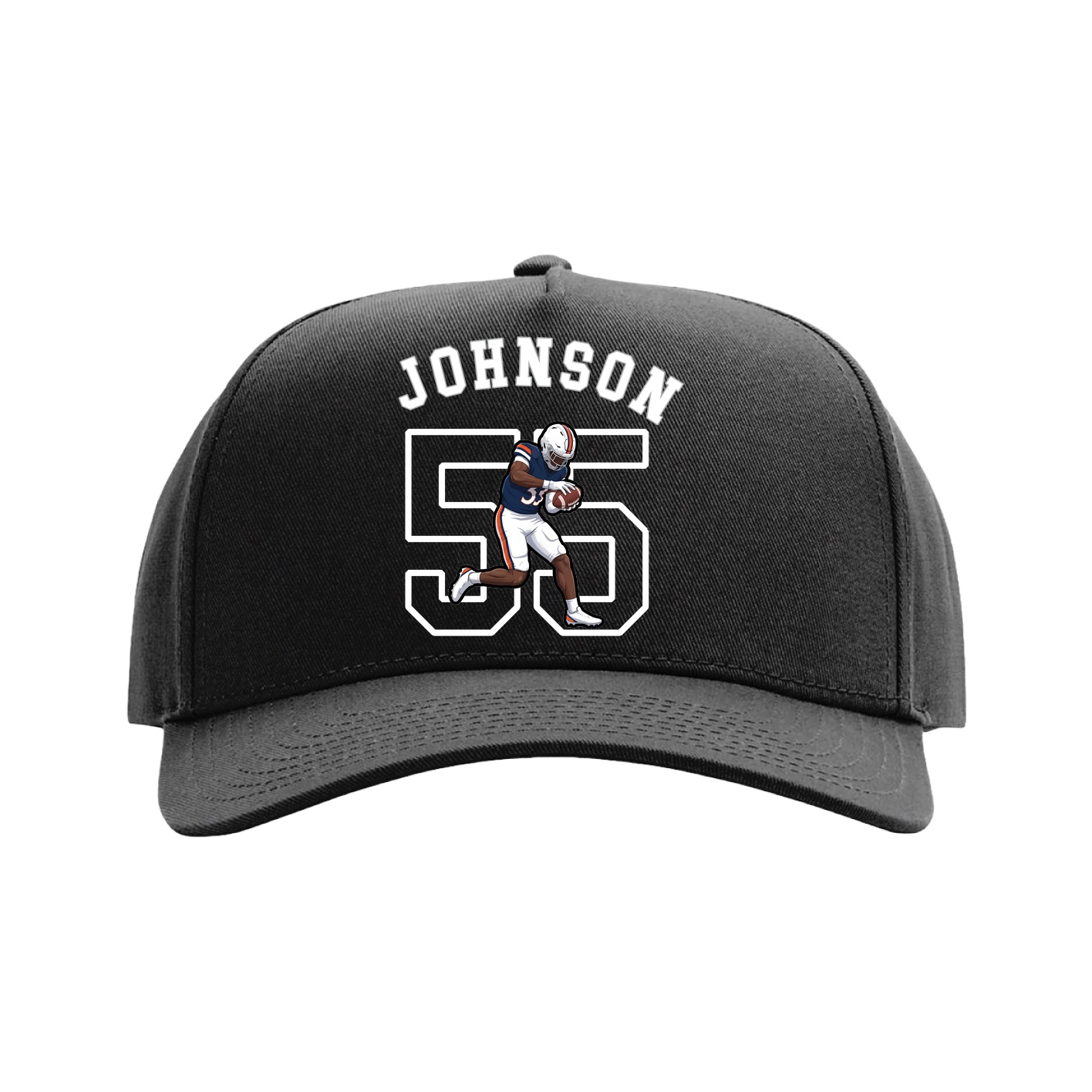 Full Fabric Five-Panel Champ Cap