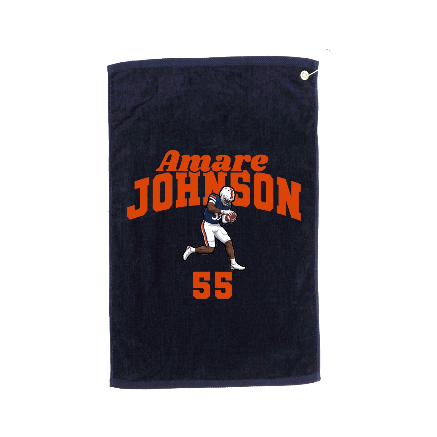 Golf Towel — Signature Arch in Navy