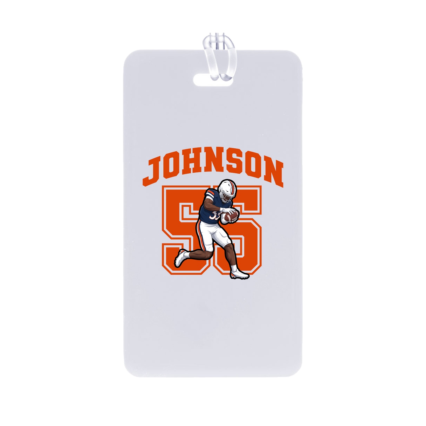 Bag Tag — Number in Classic