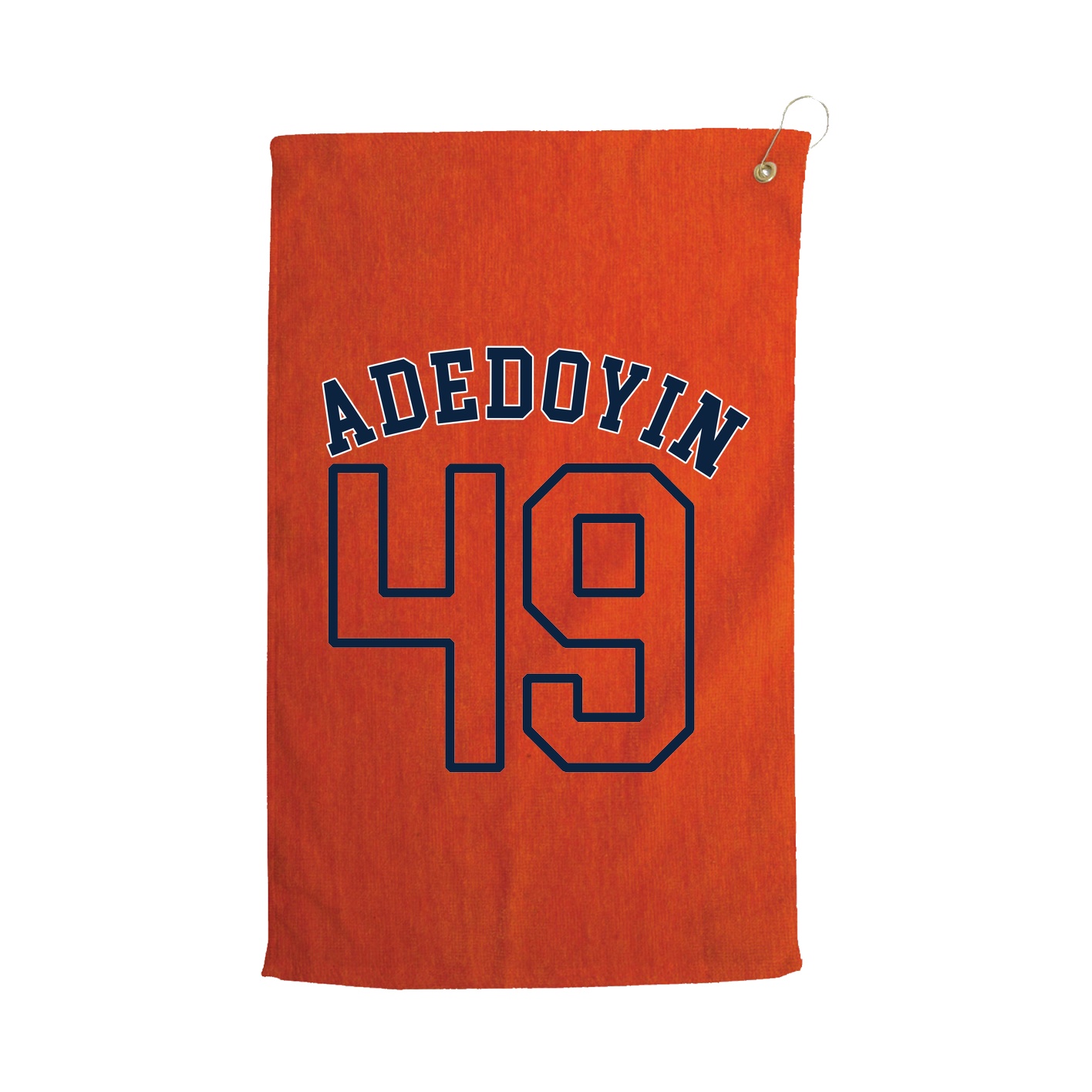 Golf Towel — Shirsey Arch in Orange