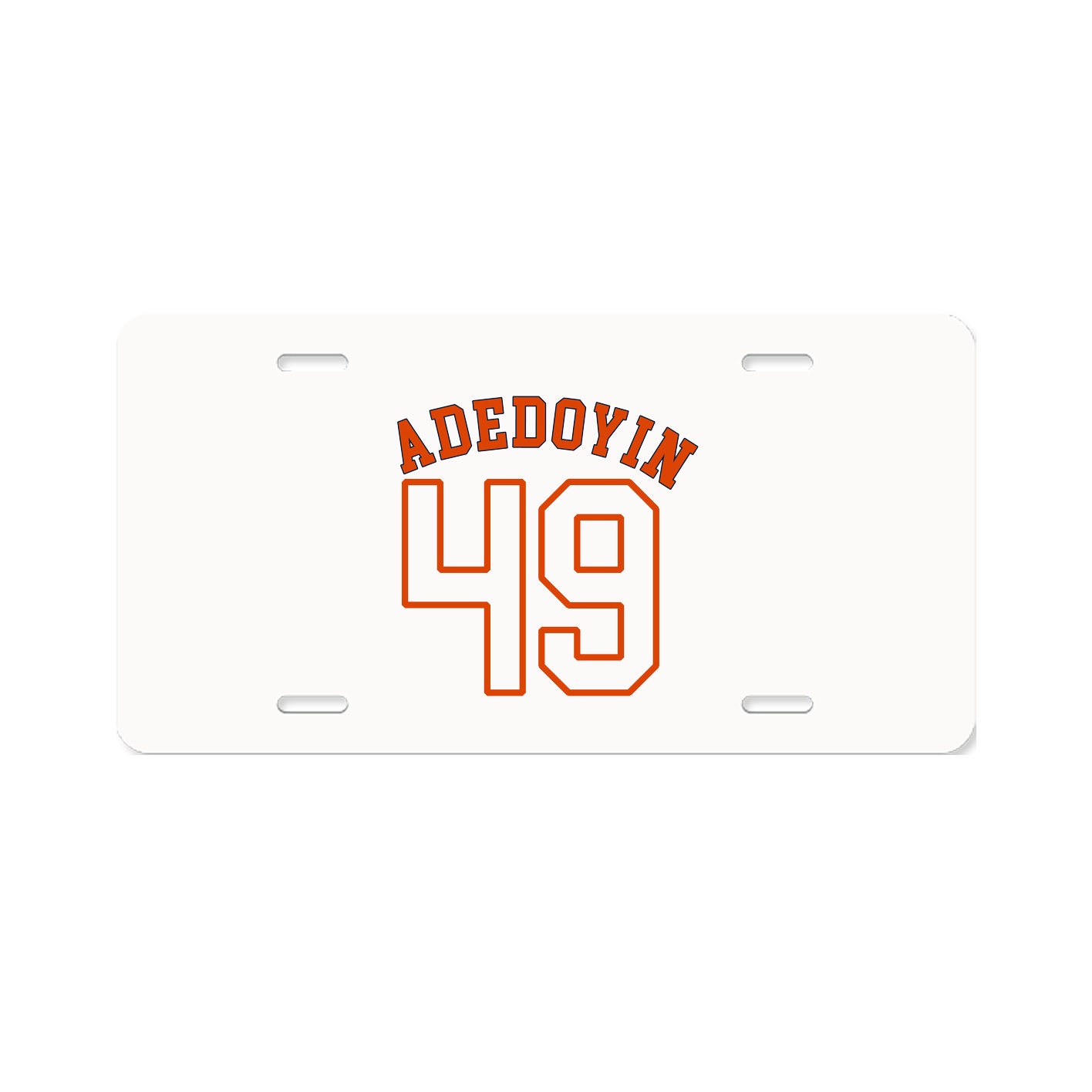 License Plate — Shirsey Arch in Classic