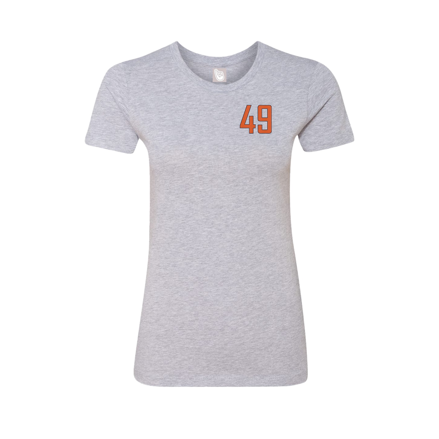 Womens Tee — Front Shirsy in Grey