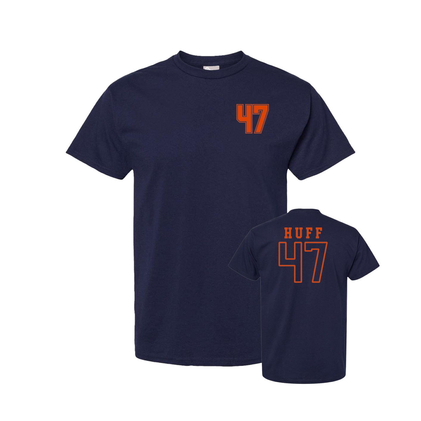 Tee — Chest Back in Navy