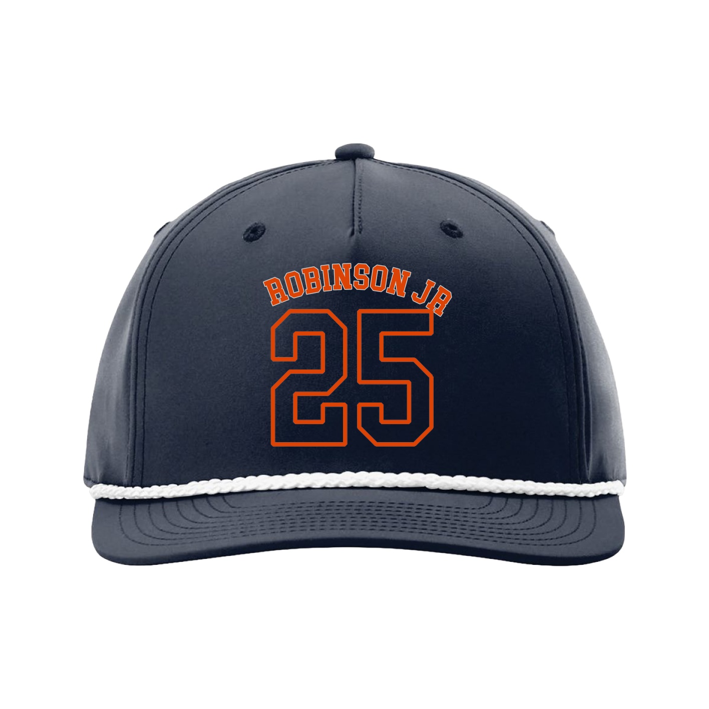 Five-Panel Classic Rope Cap — Shirsey Arch in Navy