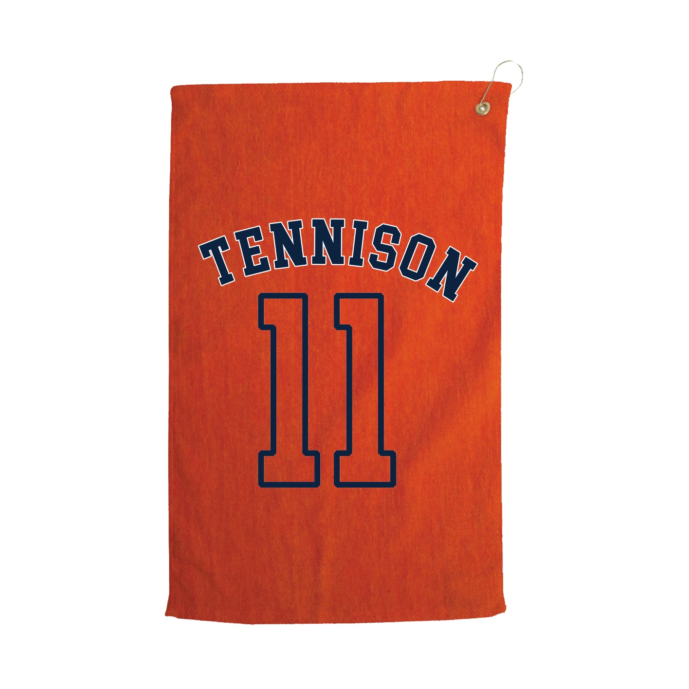 Golf Towel — Shirsey Arch in Orange