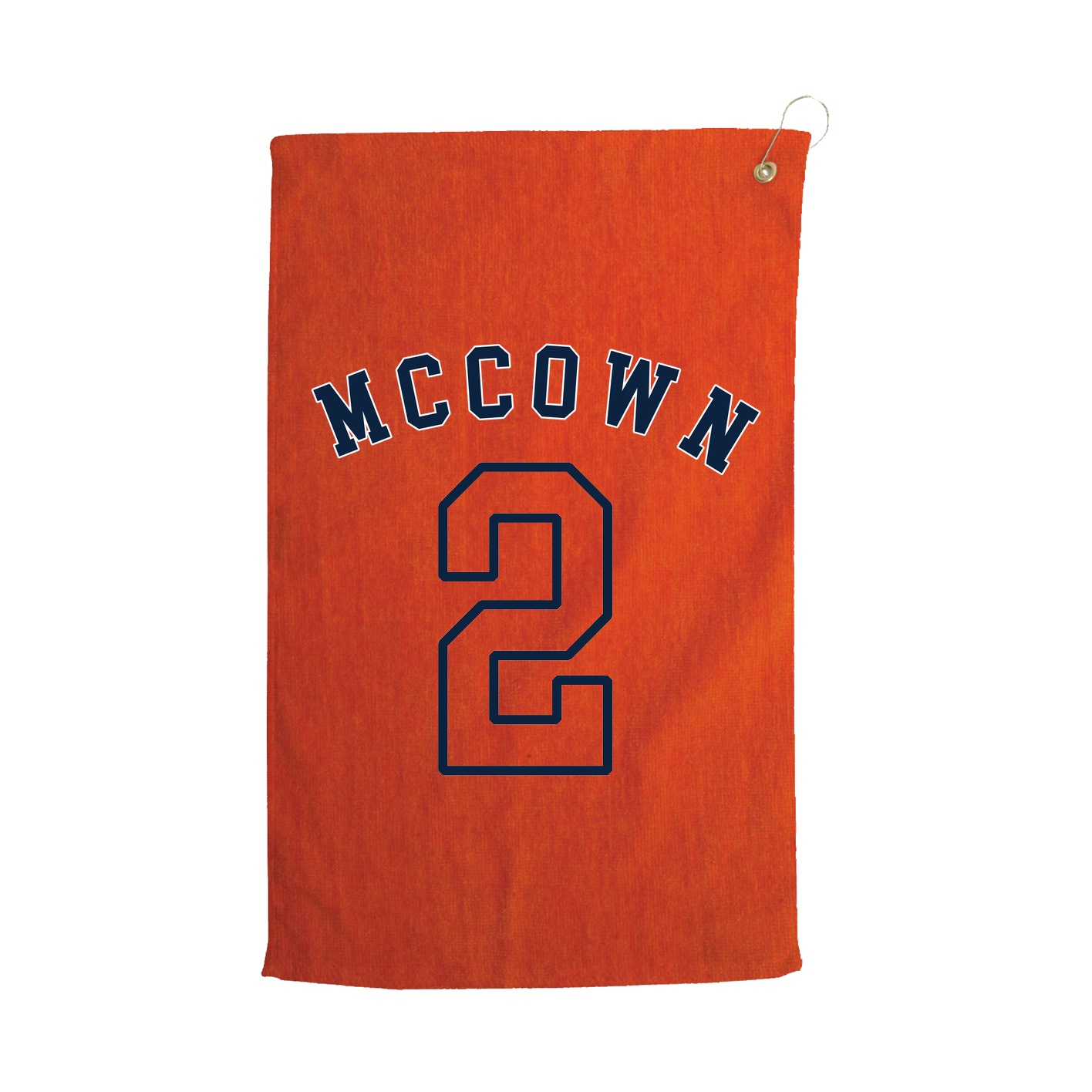 Golf Towel — Shirsey Arch in Orange