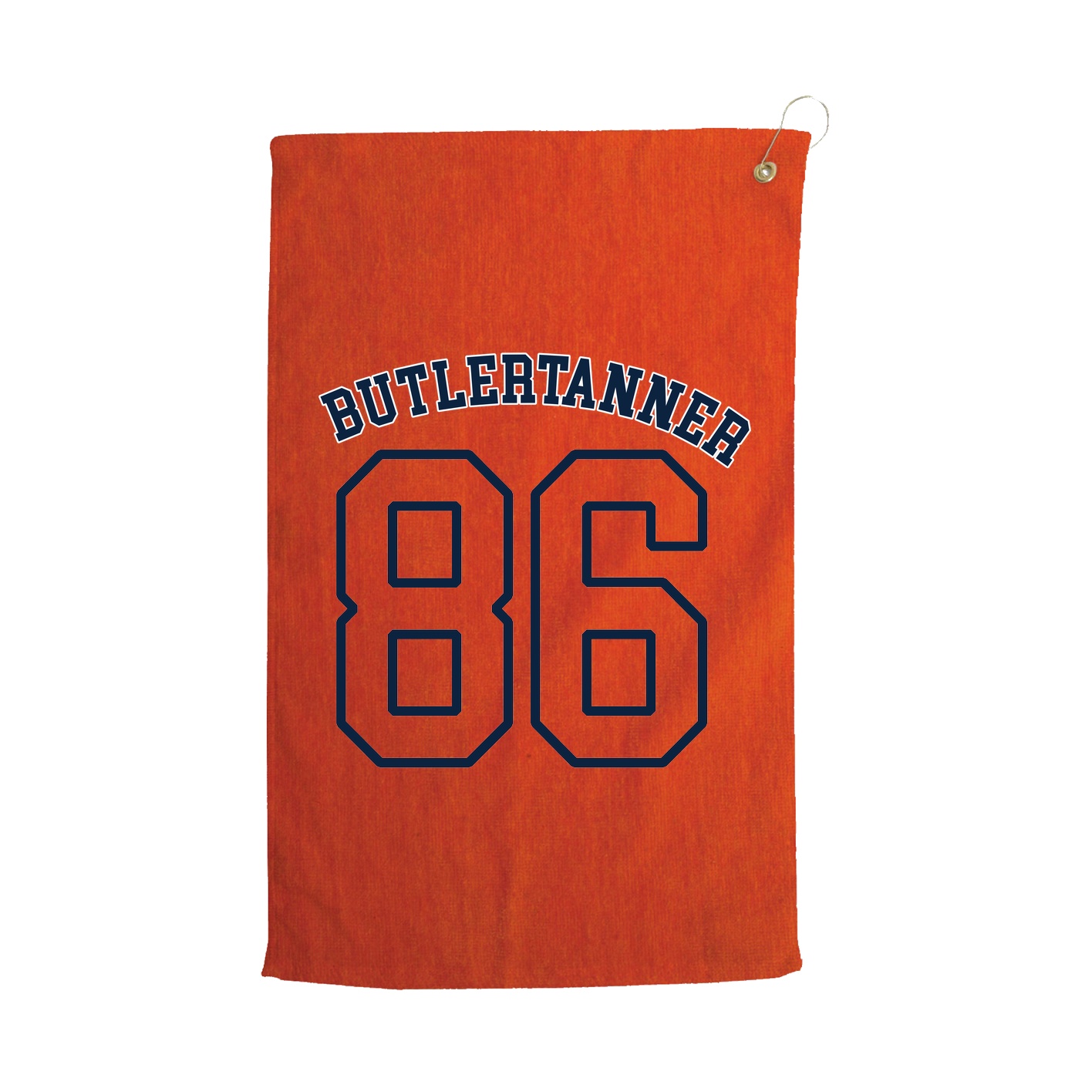 Golf Towel — Shirsey Arch in Orange